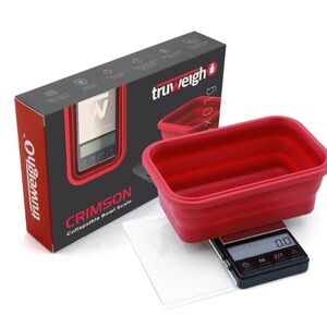 Crimson Collapsible Bowl Scale - Red